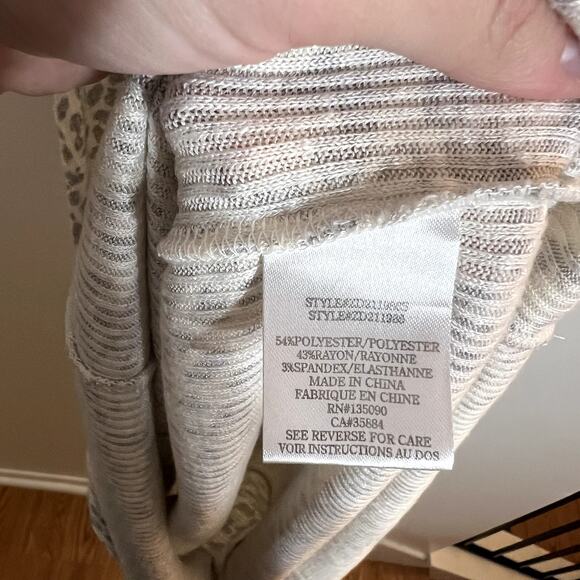 Z Supply Gray Leopard Maxi Dress - Picture 6 of 8